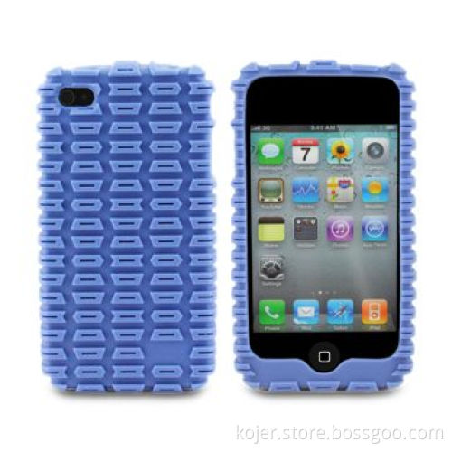 Silicone Case for Apple's iPhone, Anti-slip Design, Customized Logos Welcomed